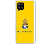 Funda original compatible con Samsung A42 5G - Las Palmas Escudo Color Fondo Amarillo