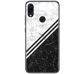 Tumundosmartphone Funda Gel Tpu para Xiaomi Redmi Note 7 diseño Mármol 01 Dibujos