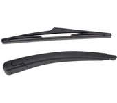 2Pcs For Ford Fiesta MK7 Car Rear Windscreen Tailgate Wiper Blade & Arm Set 2008-2017