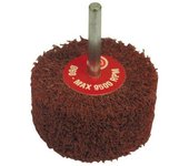 Calflex-rvf8050/6.100-ruedas fibra con vástago rvf (Ø ext. 80 mm espesor 50 mm vástago 6 mm grano 100)