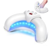 2025 Nail Fungus Laser Treatment Device compatible with Multiple Toenail, Home Use 905nm Infrared Light + 470nm Blue Light Toe Nail