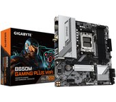 GIGABYTE B650M GAMING PLUS WIFI Placa base - Procesadores AMD Ryzen 9000, VRM de 5+2+2 fases, hasta 8000 MHz DDR5, 2xPCIe 4.0 M.2, LAN 2.5GbE, WIFI 6E, USB 3.2 Gen 1