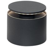 Lámpara de Mesa LED portátil y recargable Push Up gris oscuro