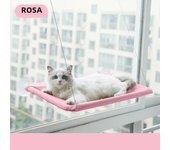 PORCHEDDU Hamaca Para Gatos Colgante Casa De Manta Aérea Silla Solar Para Ventana Juguetes De Gato Respirable Soporte De 20kg Accesorios Para Mascotas