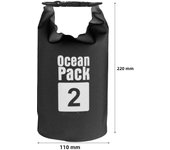 2-15L Waterproof Dry Bag Beach Swimming Bag Foldable Motorcycle Storage Pack Kayaking Rafting River Trekking Floating Water Sack