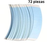 72/36pcs Double-Sided Waterproof Adhesive for Lace Wigs, C Curve Hair Bold Hold Tape for Wigs,Hair Pieces,And Extensions