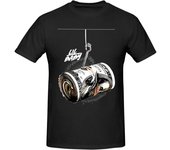 Men's Cotton T Shirts Round Neck Soft Funny Short Sleeve T-Shirt for Sports Leisure Party