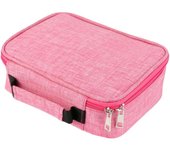 Estuche Con 72 Ranuro portalápices, Caja de Lápiz de Estudiantes, Organizador Escolar de Caso lapices de Colores Bolsa de Arte Dibujo, Pencil Case