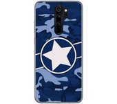Tumundosmartphone Funda Gel Tpu para Xiaomi Redmi Note 8 Pro diseño Camuflaje 03 Dibujos