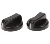 1/2/5Pcs 8mm General Plastic Handle Gas Stove Replacement Control Switch Button Range Oven Knob For Benchtop Burner
