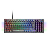 Mars Gaming MKPRO, Teclado Mecánico Gaming Completo, RGB Chroma, Switches Hot-Swap Mecánicos, Antighosting, Rueda de Control, Software Avanzado, Multiplataforma, Switch Azul, Idioma Español, Negro o Blanco