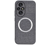 Magsafe Magnetic Plain Leather Case for Honor 200 Pro Honor 200 Honor200 Lite Luxury Wireless Charging Cover