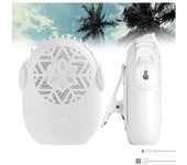 Mini Ventilador Silencioso 3 Velocidades Pequeño Usb Portátil con Clip y Cordón Manos Libres Cuello