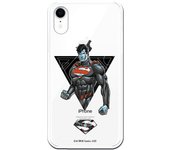 Funda original compatible con iPhone XR con un diseño de JL Superman Triangular