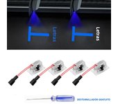 For Tesla Model Y 2025 Juniper Door Lights HD Projector Puddle Lights Model 3 Highland LED Laser Ghost Shadow Welcome Lights