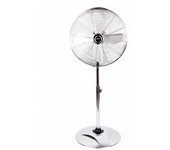 Ventilador de pie con base circular cromado potencia 60w aspas ø40cm altura regulable 90-116cm EDM