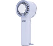 Ventilador de mano portátil, ventilador de mano de viento frío de 3 velvidades, ventilador USB recargable con badería de 1600mAh, ventilador circular de enfriamiento de hielo fresco