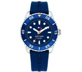 Reloj Tommy Hilfiger Niño Analógico Acero Correa Silicona Azul 1720047