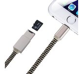 Lector de tarjetas Lightning - microSD para iPhone / iPad