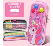 3D Pencil Case Kawaii Cute Large Capacity Pen Box Back to School Supplies Organizer Korean Japanese Stationery  Estuche