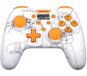 Mando Controlador Konix Naruto Con Cable Switch/Pc Gamepad Blanco