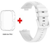 TPU Case+Silicone Strap for Huawei Watch Fit 3 Strap Replacement Band for Huawei Watch Fit3Watch Band With Case Screen Protector
