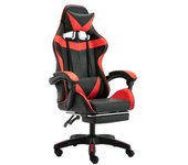 Silla de gaming CON repozapiel Oficina Soporte Lumbar Giratoria Escritorio Sillon Ruedas Despacho casa sillas profesional LOL ordenador WCG CON Reposapiés