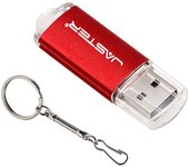 JASTER New Creative With Key Chain USB 2.0 Flash Drive 128GB 64GB 32GB 16GB 8GB 4GB 128MB Pendrive Fashion 9 Colors U Stick Gift