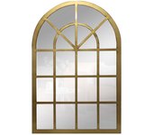 Espejo Ventana Fabricado en España – Mod Catania Industrial- Acabado Artesanal –Ideal para Salón, Recibidor, Vestidor...