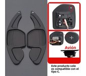Shift Paddle For Seat Leon ST 5F FR Cupra Ateca Ibiza 6P Arona Tarraco Alhambra Car Steering Wheel Extension Shifter DSG Sticker