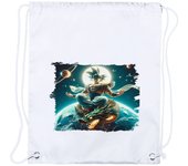 4 MOCHILAS DE CUERDAS goku god dios ultra instinto dioses dragon shenron playa piscina picnic excursion personalizada