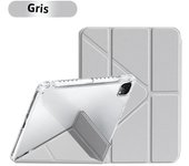 For iPad Case 2024 iPad Pro 13/11 M4 Air 11/13 M2 for 10th Gen Pro 12.9/11 Air 4/5th mini 6 Cover Y-bracket Acrylic Transparent