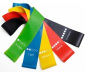 Yoga Resistance Rubber Bands Bodybuilding Elastic Bands Pilates Exercise Workout Bands Expander Belt Fitness Equipment