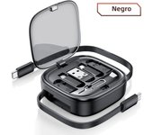 Lovebay USB C To Tpye C Cable PD 60W for xiaomi poco Fast Charging Data Travel Multi Functional Cord With Holder Storage Box