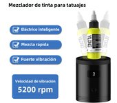 YILONG Wireless Tattoo Ink Mixer Mini Vortex Shaker Tattoo Ink Nails Polish Glue Shaking Machine Tattoo Pigment Ink Stirrer