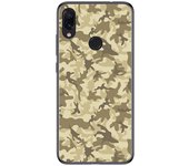 Tumundosmartphone FUNDA de GEL TPU para Xiaomi Redmi Note 7 diseño Sand Camuflaje Dibujos