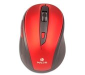 RATON OPTICO INALAMBRICO NGS EVO MUTE RED