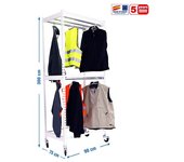 Estantería Guardarropa SIMONRACK Simonclothingdouble mob. 3/309075 blanco