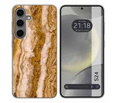Funda Silicona para Samsung Galaxy S24 5G diseño Mármol 10 Dibujos