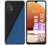 Tumundosmartphone Funda Gel Tpu para Samsung Galaxy A32 4G diseño Cuero 02 Dibujos
