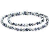 Set Conjunto de Joyería Mallorca Nyana Chic  Pendientes, Pulsera y Collar de Doble Vuelta  Diseño Mediterráneo Elegante  Plata y Acabados de Alta Calidad  Perfecto para Eventos, Bodas o Uso Diario  Joyería Femenina Sofisticada y Versátil