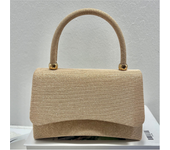 Bolso de Fiesta Brillante con asa medidas 19.5 x 13 cm
