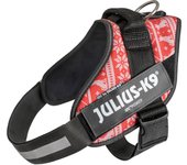 Julius-K9 JK9 - Arnes de Navidad para Perros con Adornos Navideños - Resistente y Duradero - Elementos Reflectantes