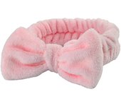 Bow Headband Wristband Set Towel Elastic Soft Washing Face Shower Make Up Yoga Sports Skincare Headband For Women Girls