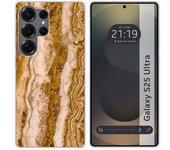 Tumundosmartphone Funda Silicona para Samsung Galaxy S25 Ultra 5G diseño Mármol 10 Dibujos