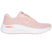 Zapatillas Skechers Arch Fit 2.0 - Big League para mujer en color rosa