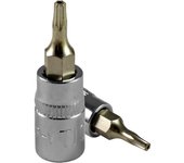 JBM 13392 VASO DESTORNILLADOR TORX (TX) T10 INV CROMADO