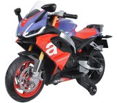 Moto a Batería Aprilia RS660 12V Negra con Luz Coches y motos batería Ride Trike Quality vehicles