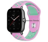 20mm/22mm Watch band For Amazfit GTS 4/GTR 4/3/2 Mini/Pro/stratos/Balance Sport Silicone Bracelet Amazfit bip 5-bip 3 pro strap