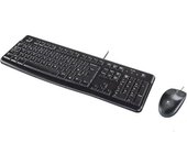 Teclado + mouse logitech mk120 optico usb 2.0 negro portugues